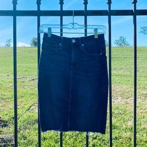 Good American Jean Skirt